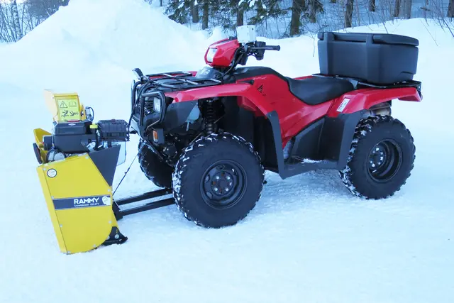 Rammy Snøfreser 120 ATV Briggs & Stratton 306 cm3, Elstart 220 