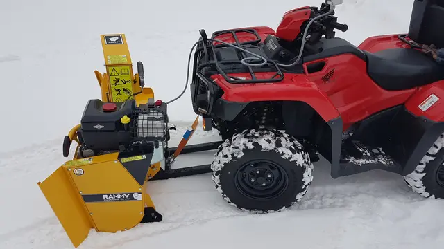 Rammy Snøfreser 140 ATV Briggs & Stratton 306 cm3, Elstart 220 