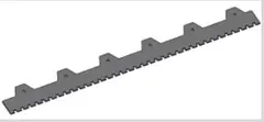 Rammy Serrated blade plate