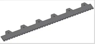 Rammy Serrated blade plate