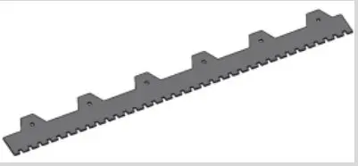 Rammy Serrated blade plate 