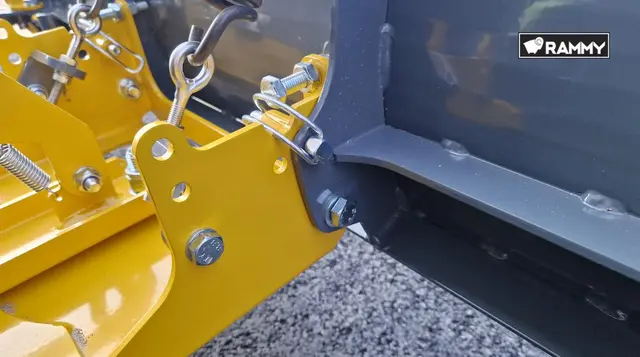 Rammy Plog W165 ATV PRO Inkludert 2-rørs justerbar ramme 