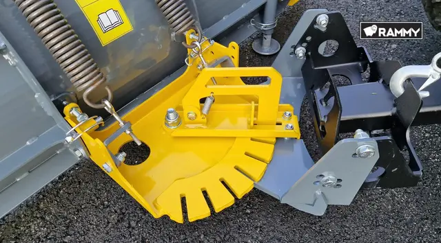 Rammy Plog W165 ATV PRO Inkludert 2-rørs justerbar ramme 