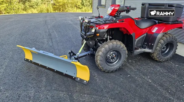 Rammy Plog W165 ATV PRO Inkludert 2-rørs justerbar ramme 