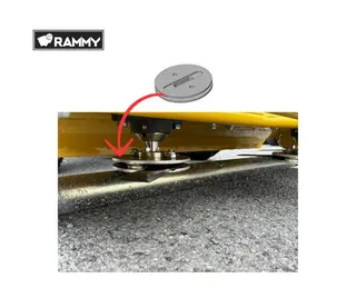 Blade mounting flange Rammy Brush cutter 120 ATV PRO.