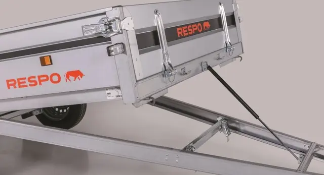 Respo Gassdemper for tipp, 600N 800mm 