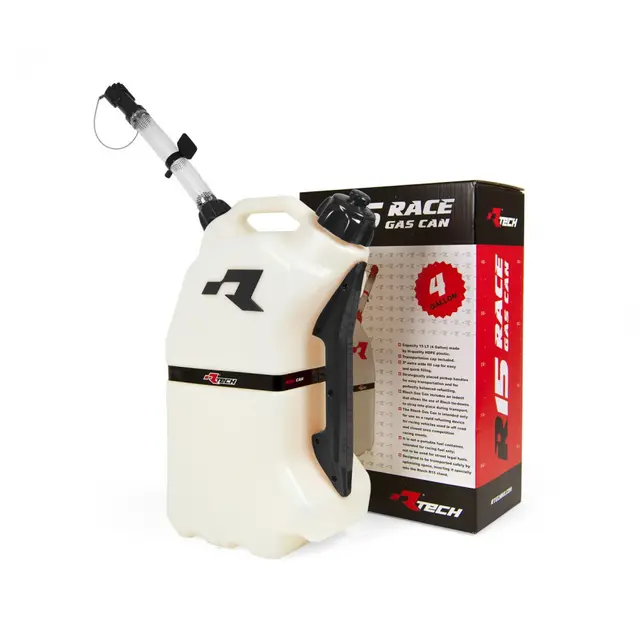 Rtech Bensinkanne 15 liter Flexi-slange 