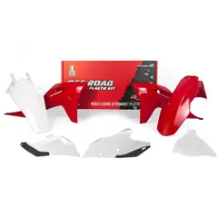 Rtech Plastkit GasGas O.E.M, R&#248;d / Hvit
