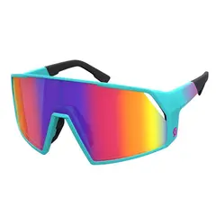 Scott Solbriller Pro Shield - Metaverse Bl&#229;/Rosa - Teal Krom Linse