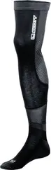 Scott MX Sokker - Lange Sort/Gr&#229; L Ventilerte sokker, kneskinnevennlig