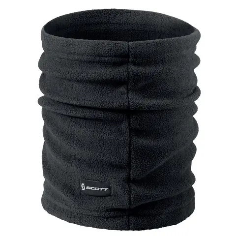 Scott Fleece Hals JR - Sort Fleecehals for barn