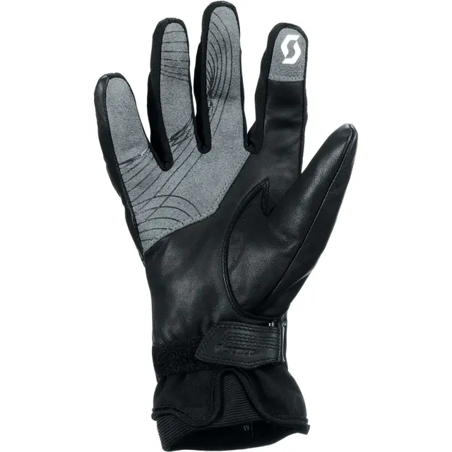 Scott Mesh Hansker Dame - Sort, XL Hanske i mykt geiteskinn & stretch stoff 
