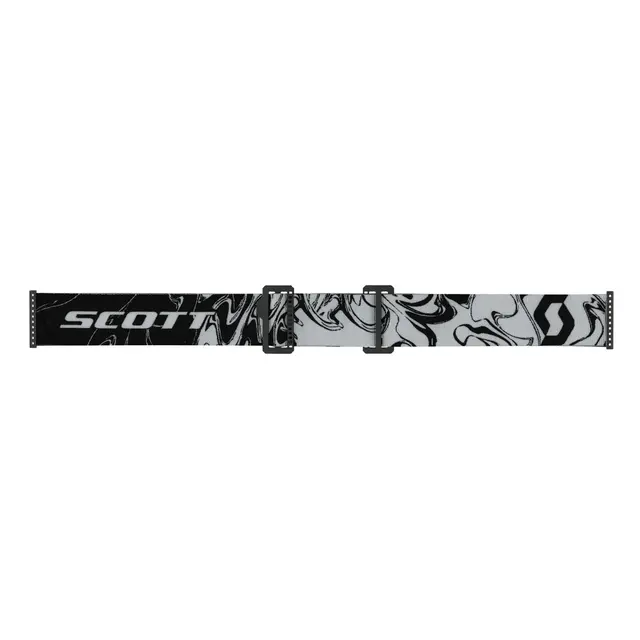 Scott Prospect SX Brille LS - Sort/Hvit Lyssensitiv Rød Chrome Linse 