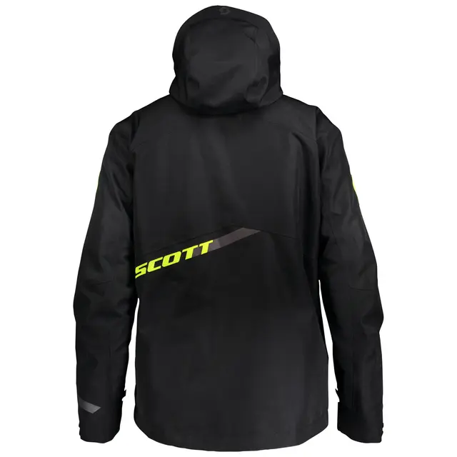 Scott Intake Jakke - Sort, XS 100/80G - Allroundjakke, avtagbar hette 