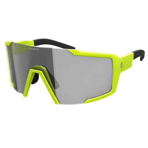 Scott Solbriller Shield Compact LS Gul Matt, Grå LS Linse