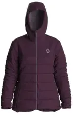 Scott Insuloft Warm Dame - R&#248;d, L Vind/vannmotstandig damejakke - DURAloft