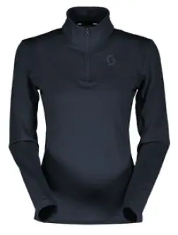 Scott Defined Light Dame - Mørkblå, L Komfortabelt base/mellomlag 