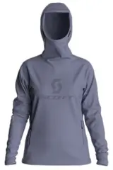 Scott Defined Mid Damehoodie - Lilla, M Stretchy hoodie av b&#248;rstet fleece