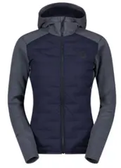 Scott Defined Warm H Hoody - Bl&#229;, L Varm og vindtett fleecejakke