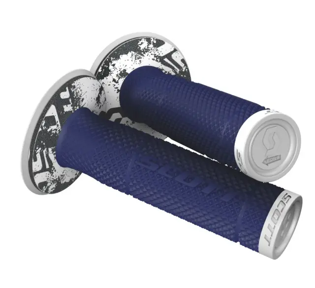 Scott SX II Holker - Hvit/Blå Leveres med donut's 