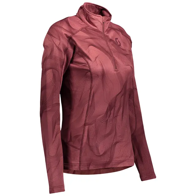 Scott Defined Light Dame - Rød, M Dametrøye som kan brukes rett på huden 