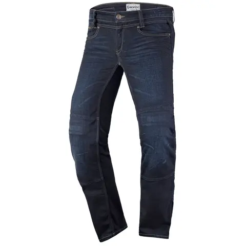 Scott Denim Stretch Bukse - Blå, L CE-Beskyttere, Kevlar, Aramid, Lett