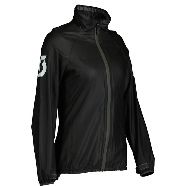 Scott Ergonomic Pro DP Dame - Sort, 42 Regnjakke som puster med stretch! 
