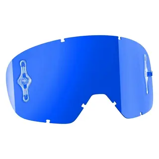 Scott MX Buzz Linse - Bl&#229; Krom Buzz, Enkel Linse