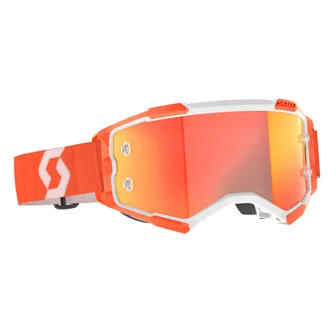 Scott Fury MX Brille - Oransje Oransje Krom Works Linse