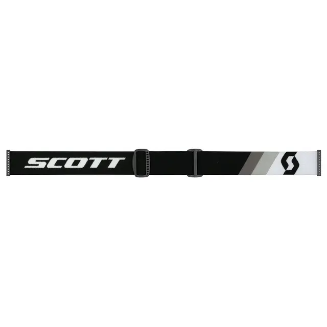 Scott Fury MX Brille - Premium Sort/Hvit Premium Sort, Lilla Chrome WORKS Linse 