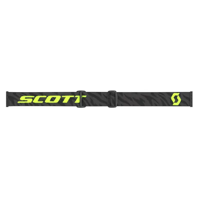 Scott Goggle Fury zebra black/neon yellow yellow chrome W 