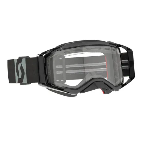 Scott Prospect SX Brille - Sort/Grå Sort/Grå - Klar linse