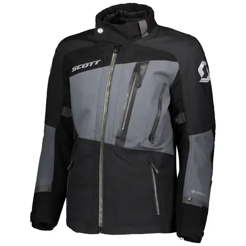 Scott Priority GTX Jakke - Sort/Grå 3L GTX, D3O, YKK, FidLock, Dexfil, 2,8kg
