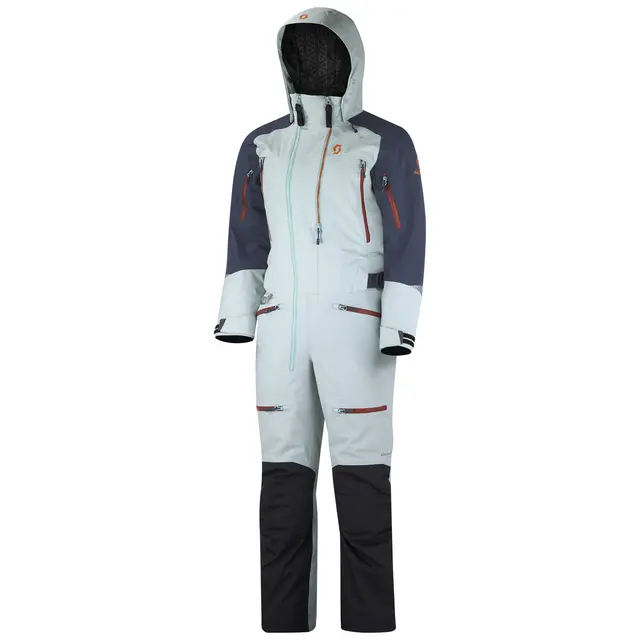 Scott Monosuit DS-I Dame - Blå/Blå, XS Isolert damemodell, 80/100g 