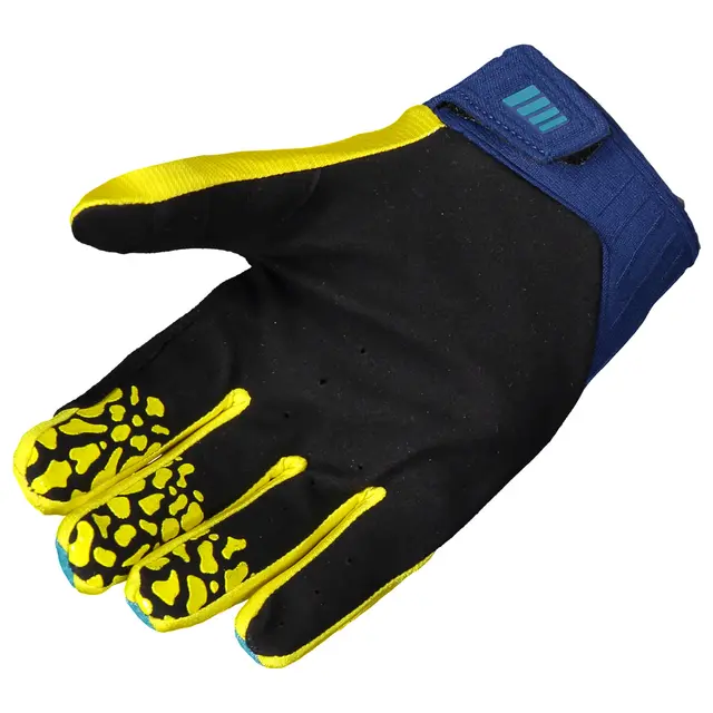 Scott 450 Angled Hansker - Blå/Gul, XL Meget lett og pustende 