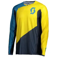 Scott 450 Angled Light Tr&#248;ye - Bl&#229;/Gul L Meget godt ventilert &amp; lett