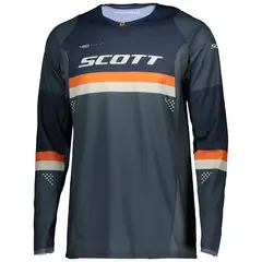 Scott 450 Podium Tr&#248;ye - Bl&#229;/Ora, L