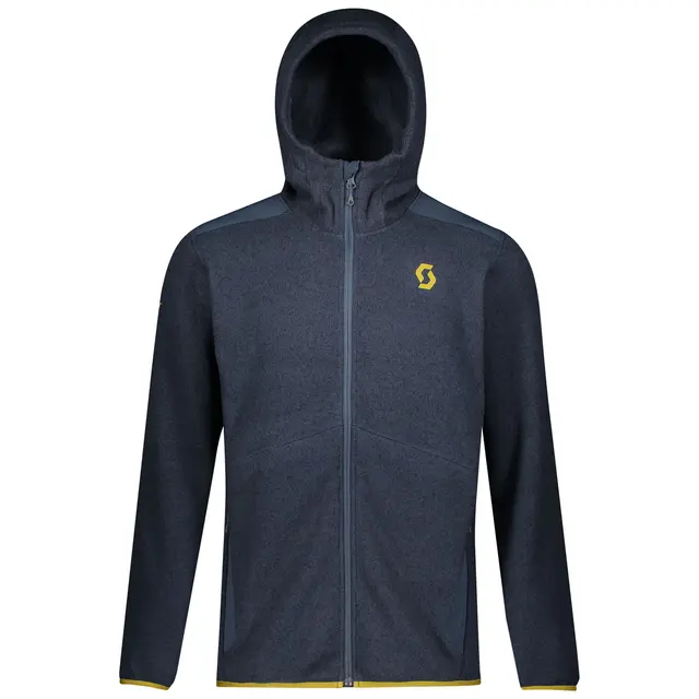Scott Defined Optic Jakke - Blå, M Varm hettejakke med "teddyfleece" 