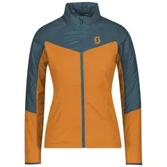 Scott Insuloft Light Dame - Bl&#229;/Or, M Pakkvennlig mellomlag/jakke