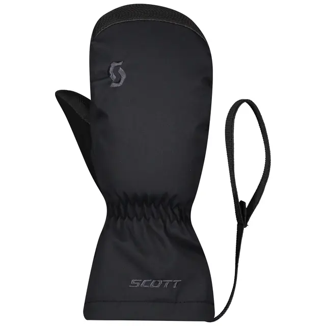 Scott Ultimate JR Vott - Sort, M Varm junior vott  med membran. 