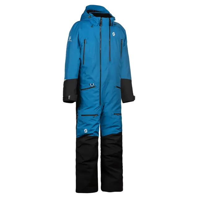 Scott Roop Monosuit - Blå, L Varm touringdress, 200/180g - D-size 
