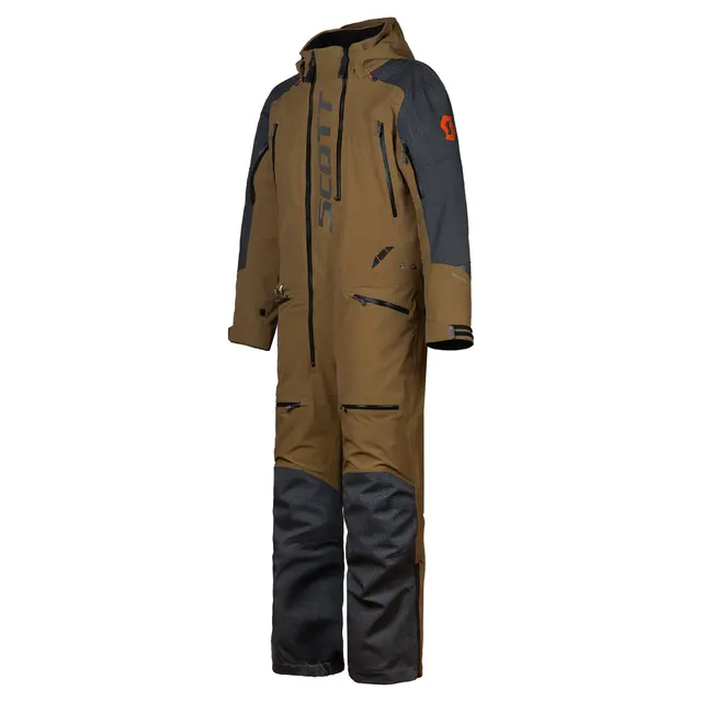 Scott DS Flex Dryo Monosuit - Brun, L Like fleksibel som en joggedress! 