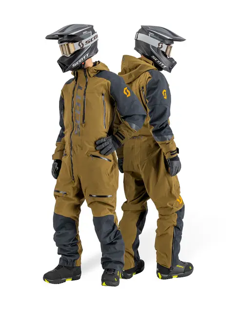 Scott DS Flex Dryo Monosuit - Brun, L Like fleksibel som en joggedress! 