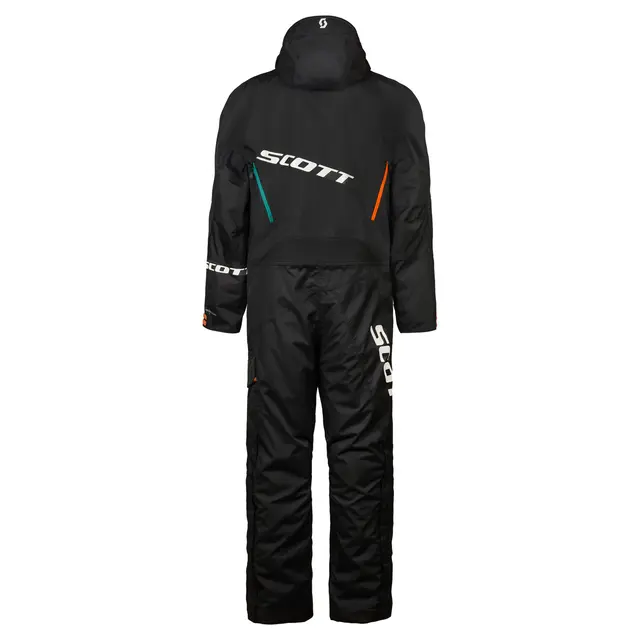 Scott Back-X Monosuit - Sort, S Enkel, prisgunstig monosuit med seler 