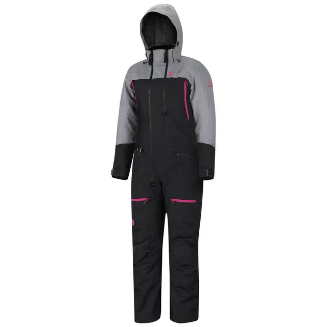 Scott Roop Monosuit Dame - Sort/Grå,M,D Godt foret touringdress, 200/180g 