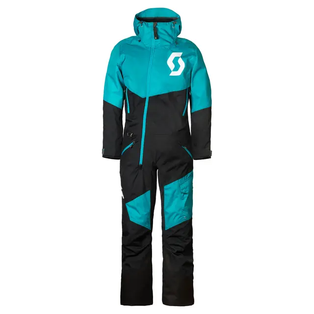 Scott Back-X Monosuit - Sort/Blå, M Enkel, prisgunstig monosuit med mapping 