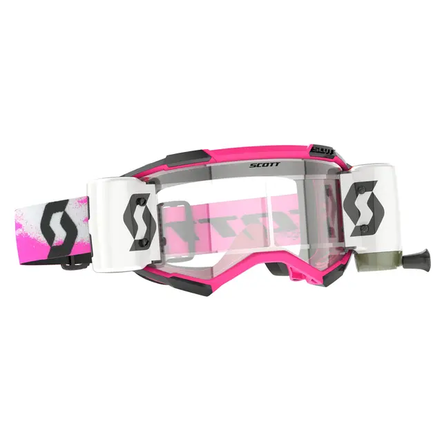 Scott Goggle Fury WFS pink/black clear works 