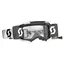 Scott Fury MX Brille WFS -  Sort/Hvit Klar WORKS Linse med 50mm Roll-off
