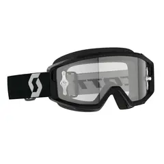 Scott Primal MX Brille - Sort/Hvit Klar WORKS Linse