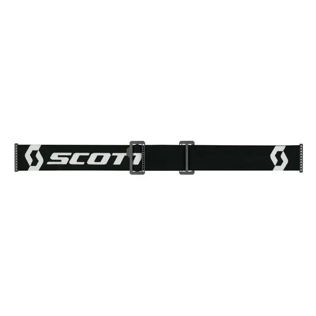Scott Primal MX Brille - Sort/Hvit Klar WORKS Linse 